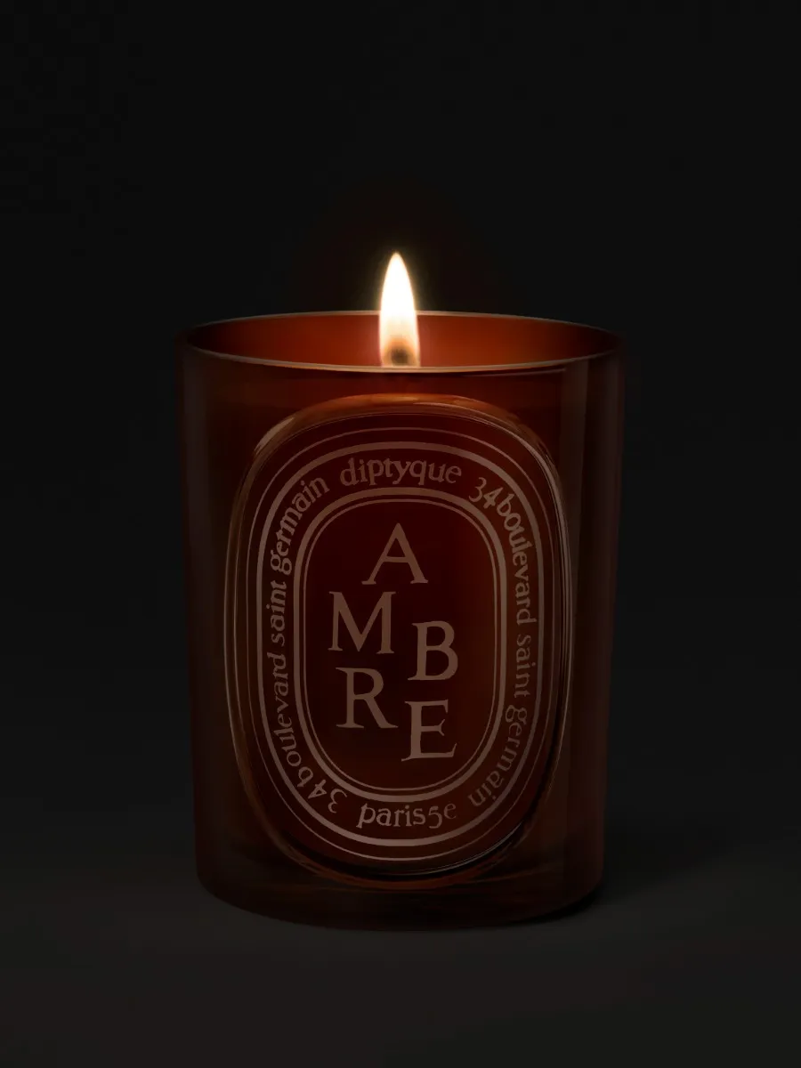Ambre (Amber) - Medium Candle - Image 2