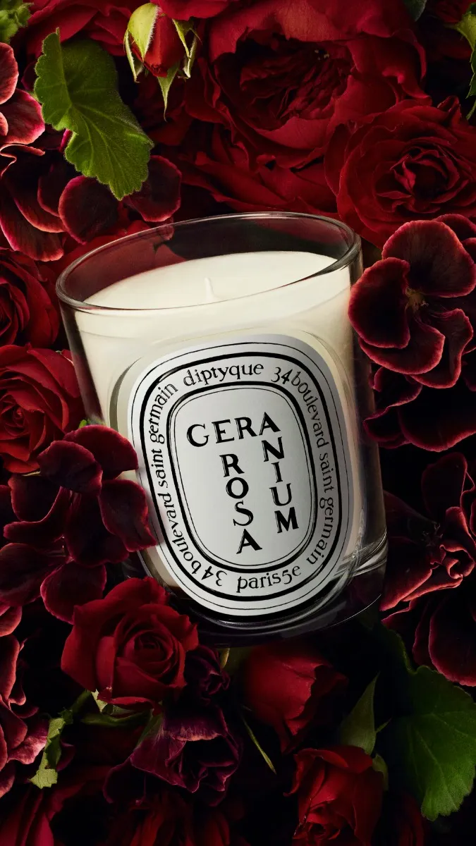 Geranium Rosa - Classic Candle - Image 3