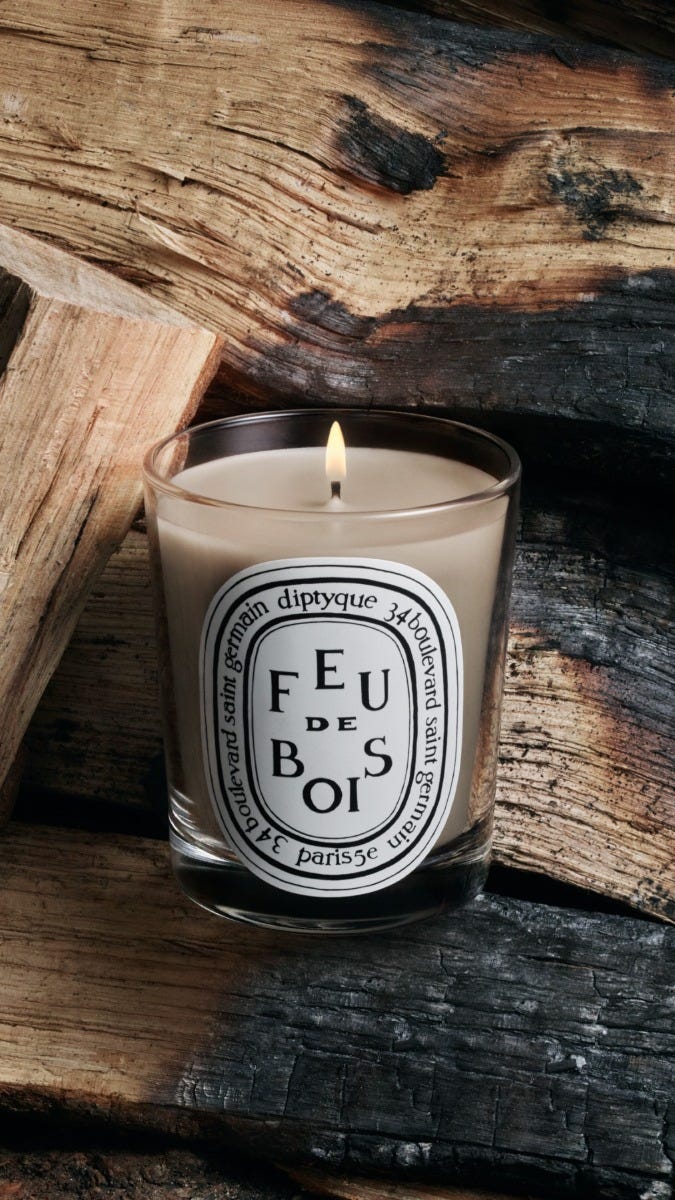 Feu de Bois (Wood Fire) - Small Candle - Image 3