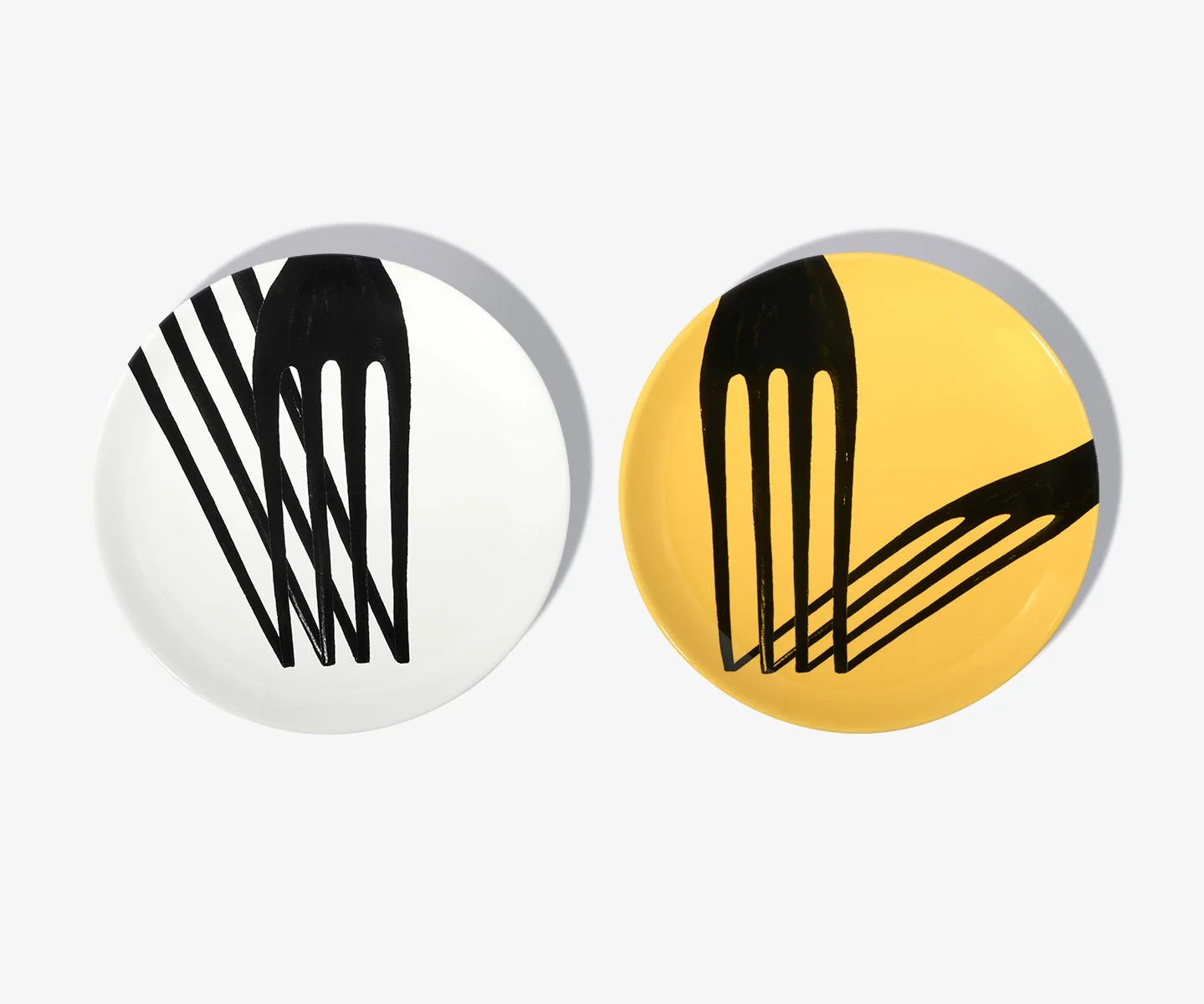 Decorative plate - Yellow cast shadow - Image 3